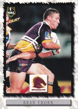 2000 Select #18 Brad Thorn Front